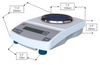 0.01g/0.1G Balance analítico electrónico, serie TN