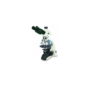 Microscopio polarizador trinocular