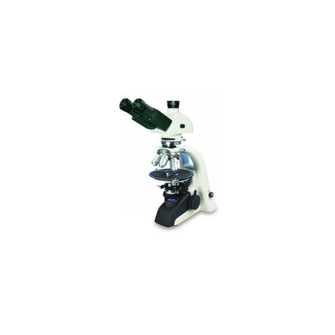 Microscopio polarizador trinocular