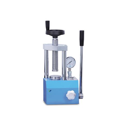 PTP Manual Lab Hot Press 0–3 a 40 toneladas-Presiona pequeña de banca con alta precisión
