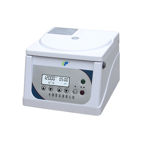 Tubo capilar Centrífuga de sangre TGL-12M-12000 rpm Microcentrífuga de hematocrito para uso de laboratorio