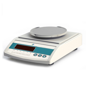 Balance electrónico de alta capacidad de la serie TC-CB | Escala de laboratorio digital de precisión con lectura de 0.1 g, función de conteo y batería recargable (100 g - 3000 g)