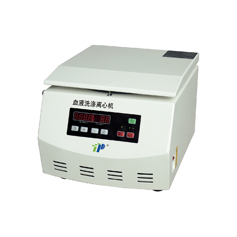 TD4XD Centrífuga clínica para agrupación de sangre y lavado de células | 7 ml × 12 | 1789 × g | Motor de bajo ruido y sin escobillas