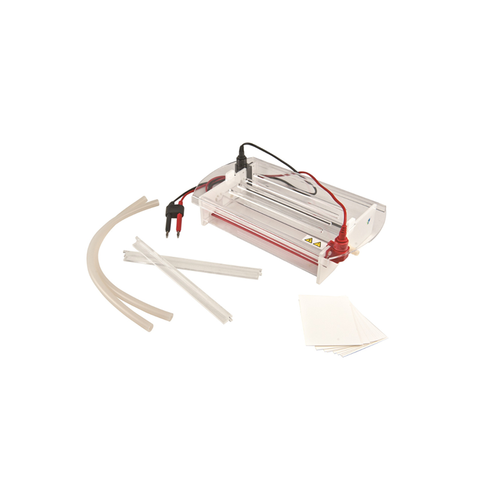 Sistema de electroforesis de gel horizontal TP-SP7A con dispositivo de enfriamiento, varilla ajustable, puente de 66 × 250 mm y 82 × 250 mm