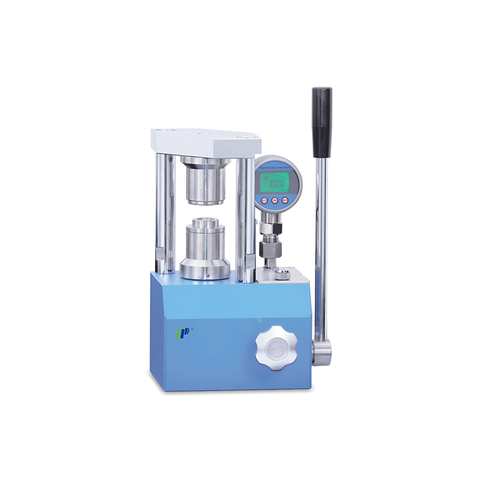 Máquina de sellado de batería manual de pantalla digital PTP-2NS-0–2 toneladas de banco
