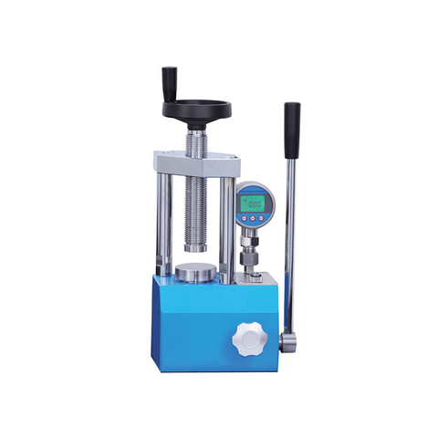 PTP-S Manual Lab Hot Press 0-3 a 40 toneladas-Presiona pequeña de banco con alta precisión