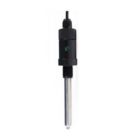 Sensor de ozono digital PT-DC908 con RS485 Modbus, medición de 0–20 mg/l, carcasa de acero inoxidable, compensación de temperatura, monitoreo de calidad del agua en línea
