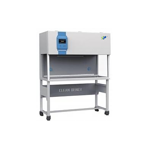Banco de limpieza de flujo laminar vertical con filtro HEPA - Limpieza de aire ISO Clase 5 para uso de laboratorio