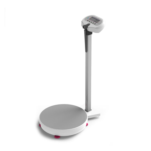 Escala de altura y peso T1103030-E | Escala de medición del cuerpo LCD de alta precisión para uso en el hogar y el público
