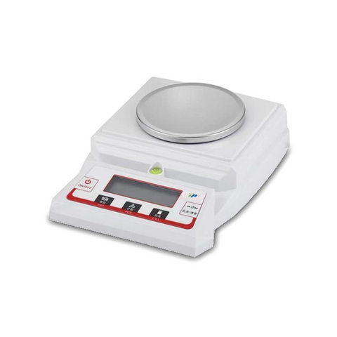 Balance electrónico de precisión de la serie TC-F | Escala de laboratorio digital de alta aceptación con lectura de 0.1 g, luz de fondo LCD y opciones de capacidad múltiple (100 g-3000 g)