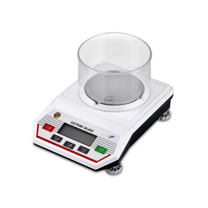 Balance electrónico de precisión de la serie TC-B | Escala de laboratorio digital de alta aceptación con lectura de 0.01 g, luz de fondo LCD e interfaz RS232 (100g-3000 g)