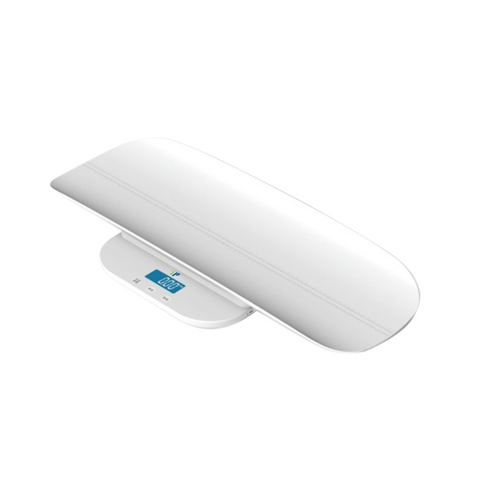Escala de bebés TB-100 | Escala de peso y altura digital infantil con pantalla LCD y carga USB