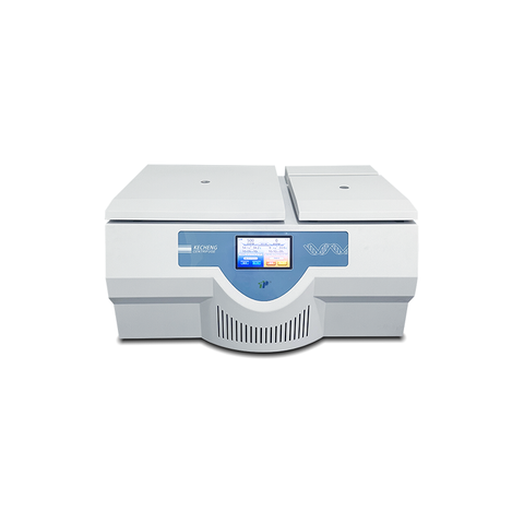 Centrífuga refrigerada de doble zona TR420B | Centrífuga de laboratorio de alta velocidad hasta 16500 rpm, 4 × 750 ml de capacidad, control de pantalla táctil