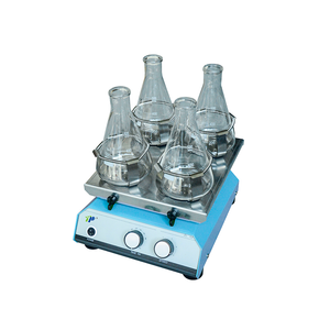 Shaker de laboratorio de movimiento circular: oscilación de 30 mm, motor de CC de 90W, velocidad y temporizador ajustable