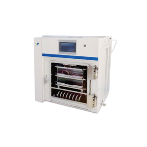 Secador de congelamiento de benchtop con pantalla táctil y control PLC -50 ° C, registro de datos en tiempo real, 0.16/0.24㎡ área, capacidad de hielo de 6 kg