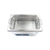 Cleaner ultrasónico comercial con temporizador y calentador - 3L a 30L | Máquina de limpieza ultrasónica de acero inoxidable de 40 kHz de acero inoxidable