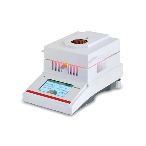 Analizador de humedad halógena TC-SF-16A | Balance de laboratorio digital de alta precisión con legabilidad de 1 a 5 mg, interfaz RS232 y calefacción rápida