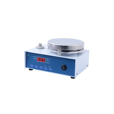 Motor de CC sin cepillo de 5L y 10L Estitutos de placa de alta placa con velocidad digital, temperatura y control del temporizador, calentamiento de 360W-800W, temperatura precisa de hasta 250 ° C