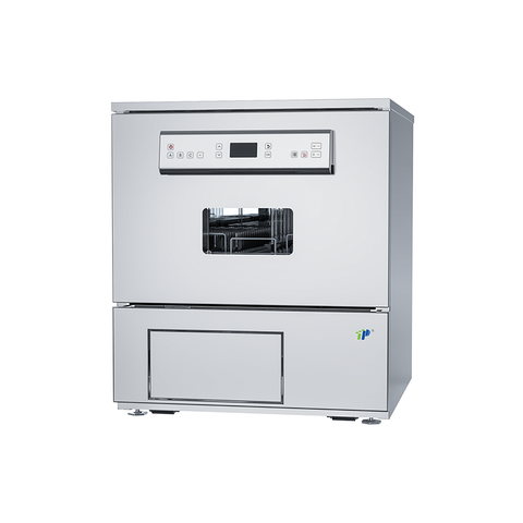 Arandela de cristalería de laboratorio automático TLW-MF2-126L Capacidad, 238 viales por ciclo, acero inoxidable, secado HEPA, multiprograma, escritorio y laboratorio