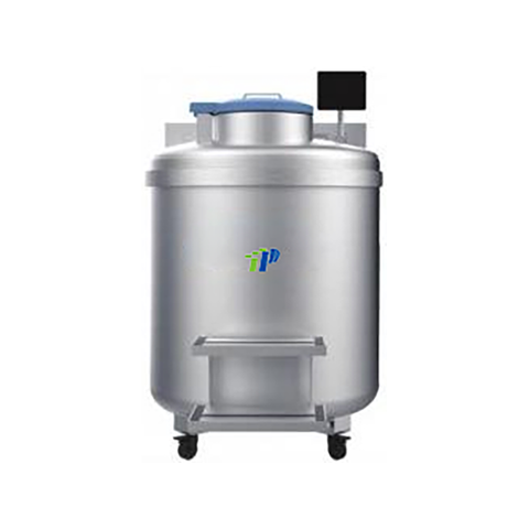 Tanque de almacenamiento criogénico de nitrógeno líquido de gran capacidad para la preservación de la muestra biológica (-183 ° C, 18,200–126,000 tubos)