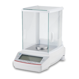 Balance analítico de la serie TA-A | Escala de laboratorio digital de alta precisión con lectura de 0.1 mg, parabrisas de vidrio e interfaz USB (100 g-220 g)