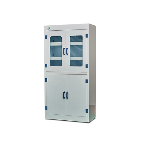 TP-1800MC PP Medicine Babyet | Gabinete de almacenamiento de laboratorio resistente a la corrosión con vástago de vidrio templado