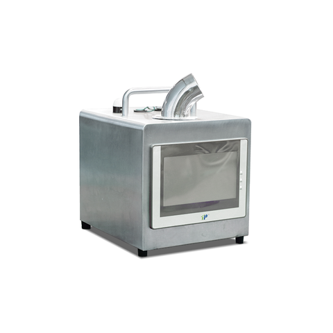 Evaporador de condensación de peróxido de hidrógeno de pantalla táctil de 7 pulgadas, desinfección de la habitación de 10-300m³, control remoto inalámbrico, 800W de potencia