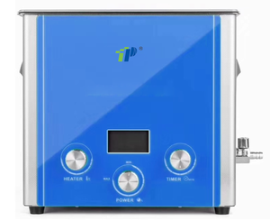 Laboratorio de limpiador ultrasónico con potencia ajustable, temperatura y temporizador | SUS304 Tanque de acero inoxidable | Capacidad de 3L a 30L