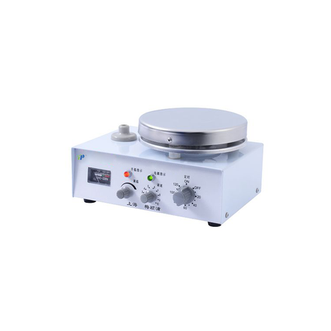 El agitador magnético de la placa caliente, capacidad 3L - 5L, 0–2000 rpm, calefacción de 360 W, temporizador, placa de acero inoxidable