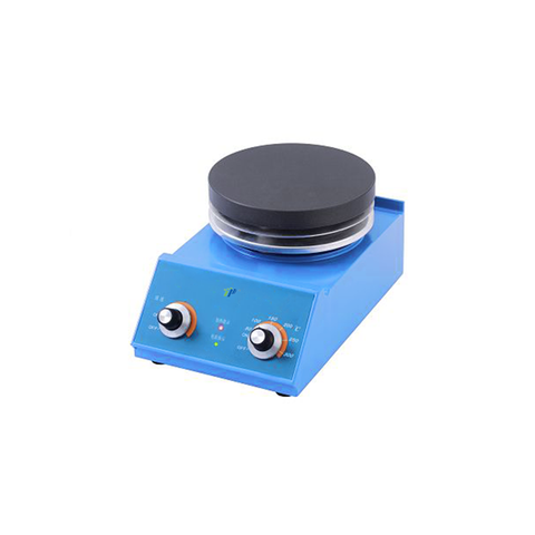 5L sin escobillas DC Motor Hotplate Stowrer con 600 W Placa de calentamiento de aleación de aluminio, 0–1500 rpm, control de temperatura de 50–300 ° C ajustable