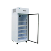 Refrigerador de laboratorio 8–20 ° C con pantalla digital y visualización de humedad, iluminación LED, sistema de alarma e interfaz de datos USB | Almacenamiento médico y farmacéutico vertical, capacidades múltiples 160L-1