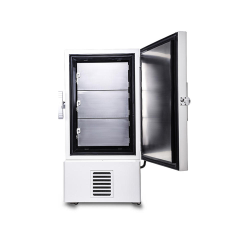 Congelador de temperatura ultra bajo –86 ° C, 188L Laboratorio vertical Congelador MDF-86V188E para almacenamiento de muestras biológicas