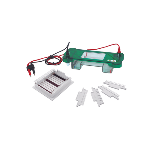 Sistema de electroforesis de gel horizontal TP-SPBT-gel de 78 × 100 mm, 10–15 capacidad de muestra, tapa transparente segura